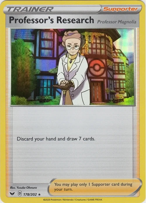 Sword & Shield Holo Professor’s Research #178/202